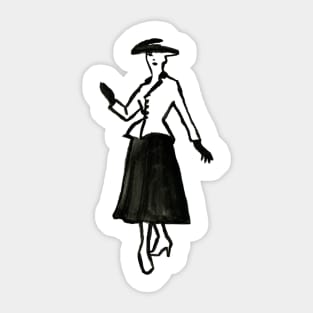 Classic Couture , New Look 1947 Sticker